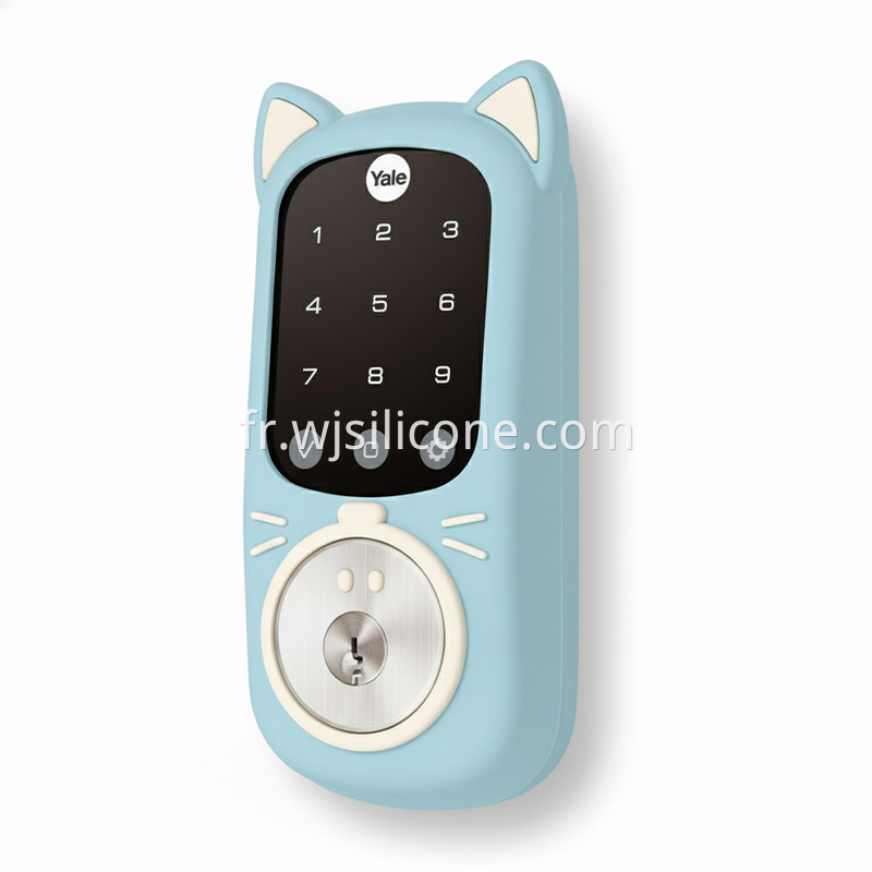 Cute Cat Doorbell Silicone Cover